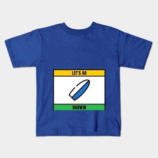 LET'S GO DARWIN Kids T-Shirt